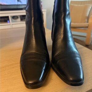 Madewell Black Leather Women's Boots